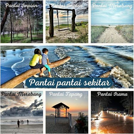 Rumah Pantai De Merabang Bachok Kültér fotó