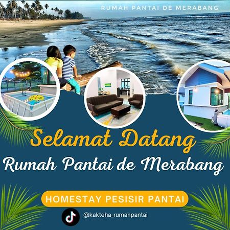 Rumah Pantai De Merabang Bachok Kültér fotó